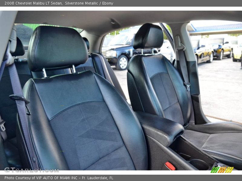 Silverstone Metallic / Ebony 2008 Chevrolet Malibu LT Sedan