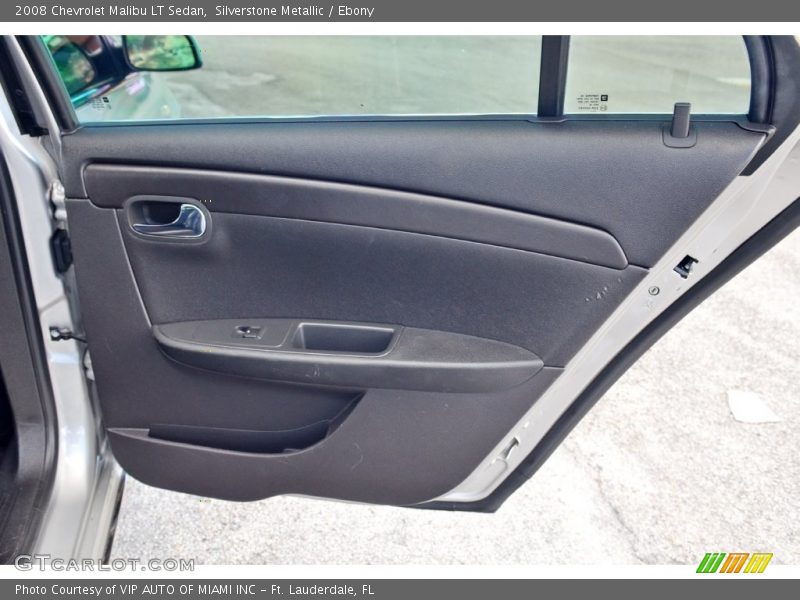 Silverstone Metallic / Ebony 2008 Chevrolet Malibu LT Sedan