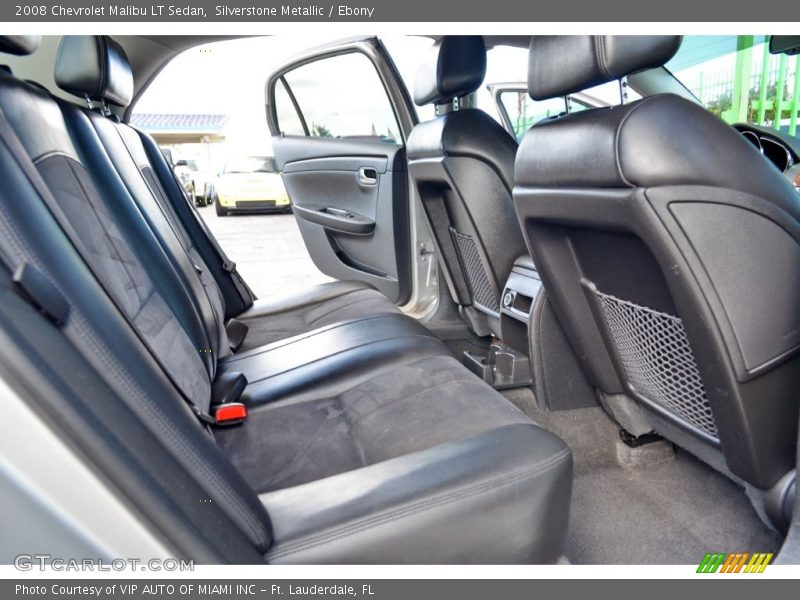 Silverstone Metallic / Ebony 2008 Chevrolet Malibu LT Sedan