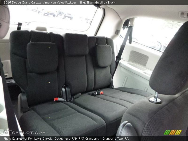 Billet Silver Metallic / Black 2016 Dodge Grand Caravan American Value Package
