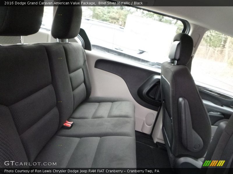 Billet Silver Metallic / Black 2016 Dodge Grand Caravan American Value Package