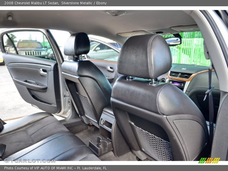 Silverstone Metallic / Ebony 2008 Chevrolet Malibu LT Sedan
