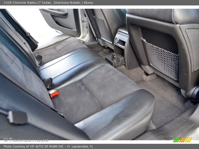 Silverstone Metallic / Ebony 2008 Chevrolet Malibu LT Sedan
