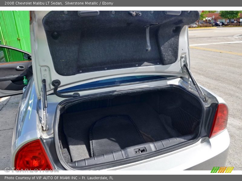 Silverstone Metallic / Ebony 2008 Chevrolet Malibu LT Sedan