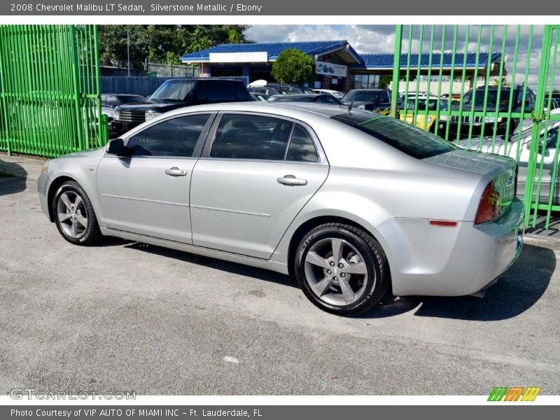 Silverstone Metallic / Ebony 2008 Chevrolet Malibu LT Sedan