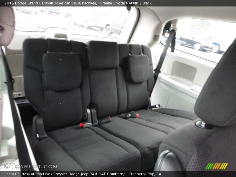 Granite Crystal Metallic / Black 2016 Dodge Grand Caravan American Value Package