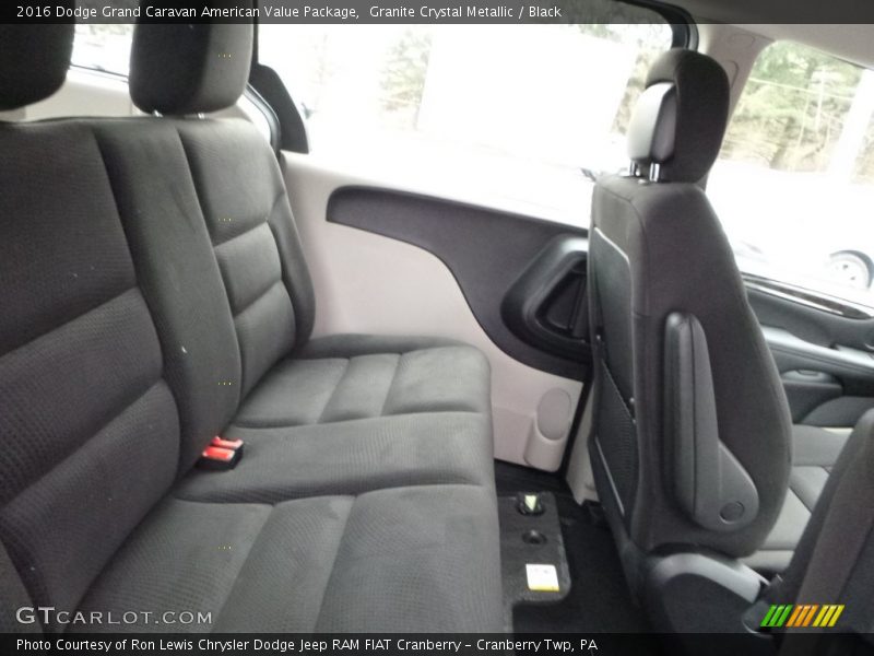 Granite Crystal Metallic / Black 2016 Dodge Grand Caravan American Value Package