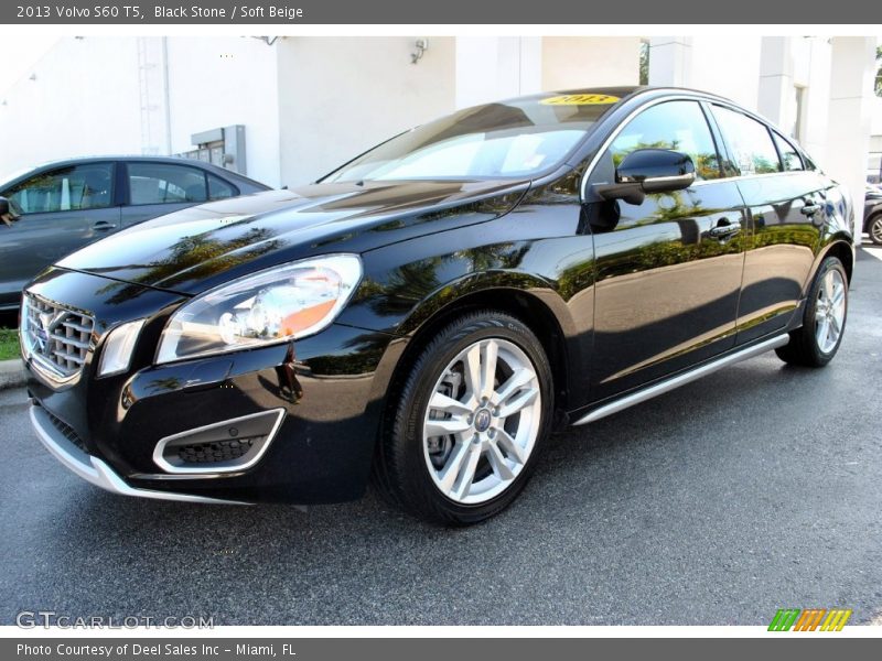 Black Stone / Soft Beige 2013 Volvo S60 T5