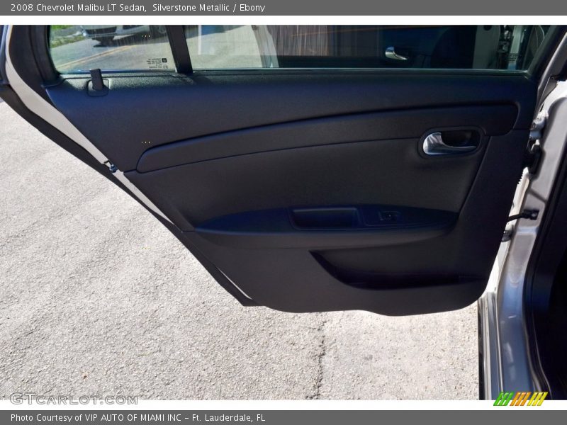Silverstone Metallic / Ebony 2008 Chevrolet Malibu LT Sedan
