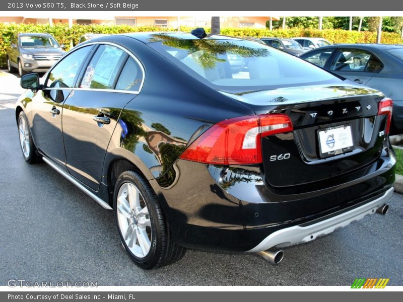 Black Stone / Soft Beige 2013 Volvo S60 T5