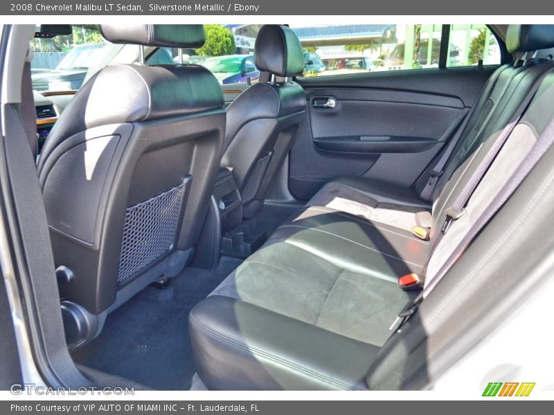 Silverstone Metallic / Ebony 2008 Chevrolet Malibu LT Sedan