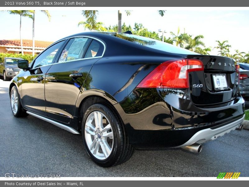 Black Stone / Soft Beige 2013 Volvo S60 T5