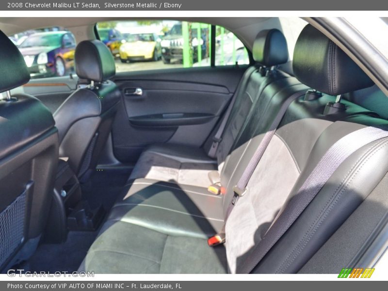 Silverstone Metallic / Ebony 2008 Chevrolet Malibu LT Sedan