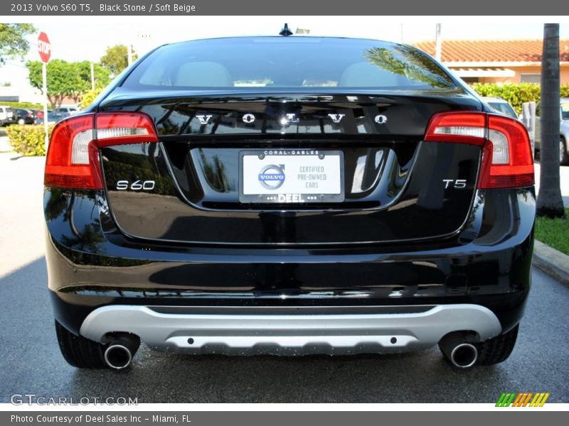 Black Stone / Soft Beige 2013 Volvo S60 T5