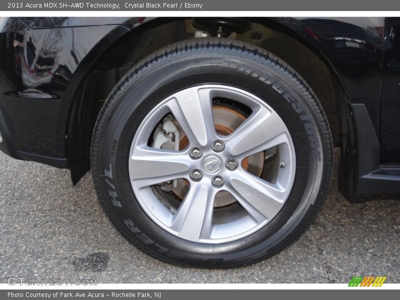 Crystal Black Pearl / Ebony 2013 Acura MDX SH-AWD Technology