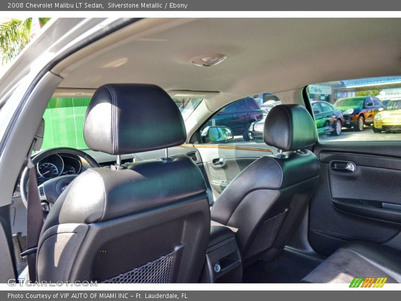 Silverstone Metallic / Ebony 2008 Chevrolet Malibu LT Sedan