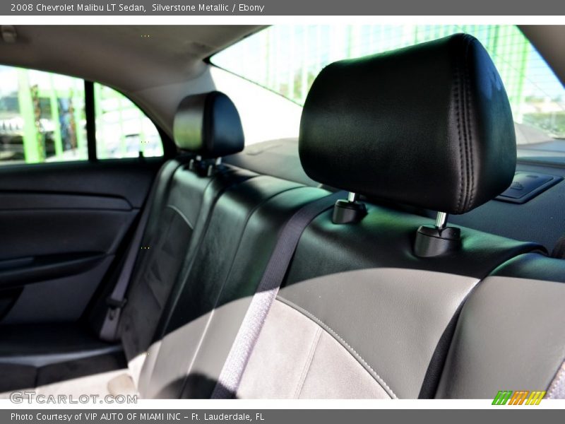 Silverstone Metallic / Ebony 2008 Chevrolet Malibu LT Sedan
