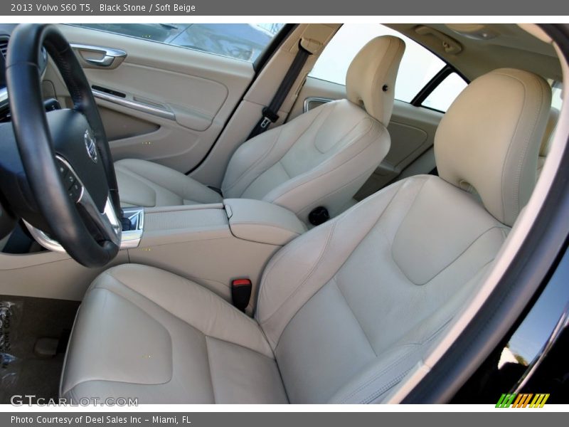 Black Stone / Soft Beige 2013 Volvo S60 T5