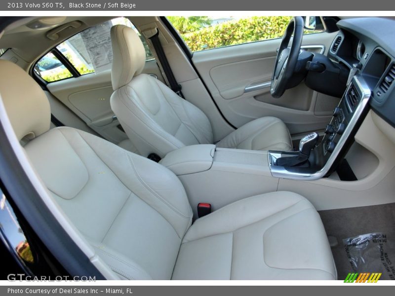 Black Stone / Soft Beige 2013 Volvo S60 T5