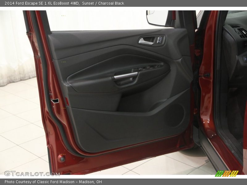 Sunset / Charcoal Black 2014 Ford Escape SE 1.6L EcoBoost 4WD