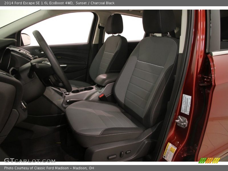 Sunset / Charcoal Black 2014 Ford Escape SE 1.6L EcoBoost 4WD