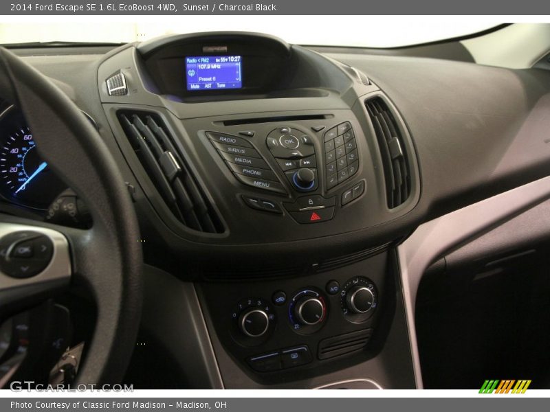 Sunset / Charcoal Black 2014 Ford Escape SE 1.6L EcoBoost 4WD