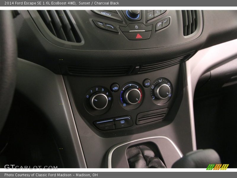 Sunset / Charcoal Black 2014 Ford Escape SE 1.6L EcoBoost 4WD