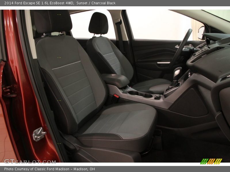 Sunset / Charcoal Black 2014 Ford Escape SE 1.6L EcoBoost 4WD
