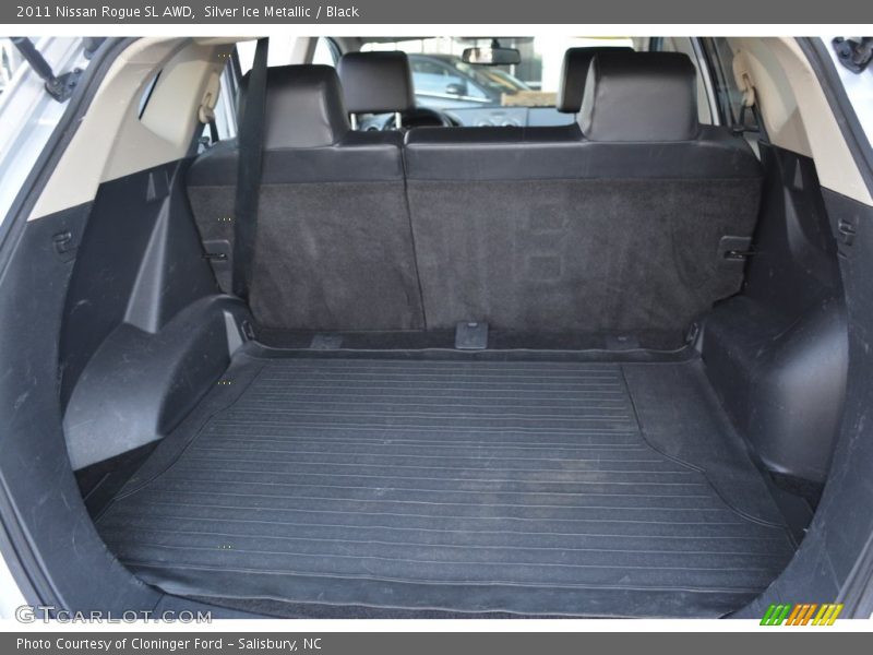 Silver Ice Metallic / Black 2011 Nissan Rogue SL AWD