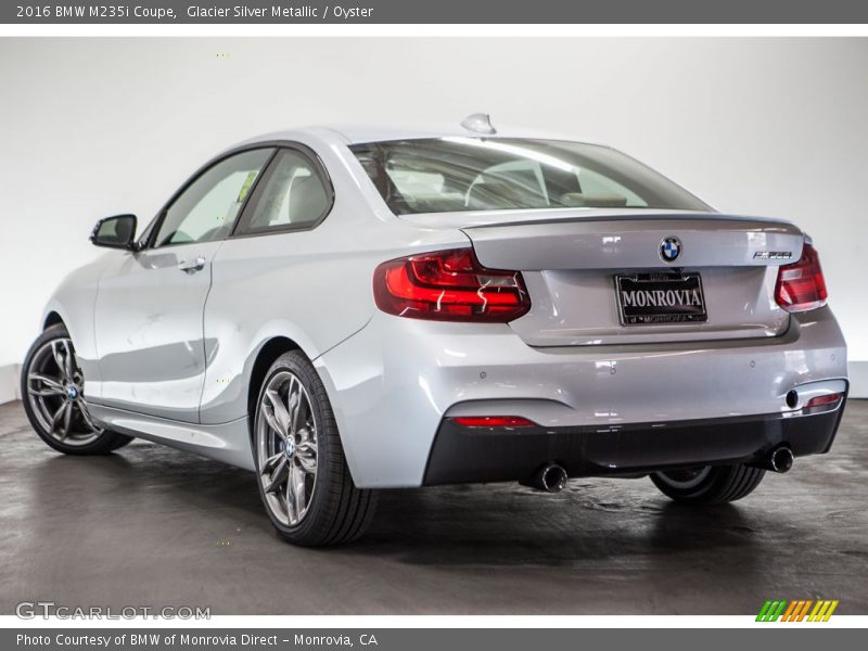 Glacier Silver Metallic / Oyster 2016 BMW M235i Coupe