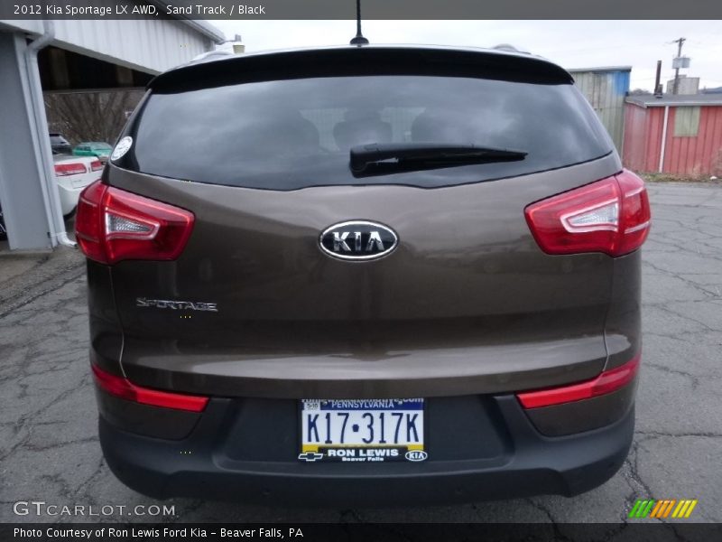 Sand Track / Black 2012 Kia Sportage LX AWD