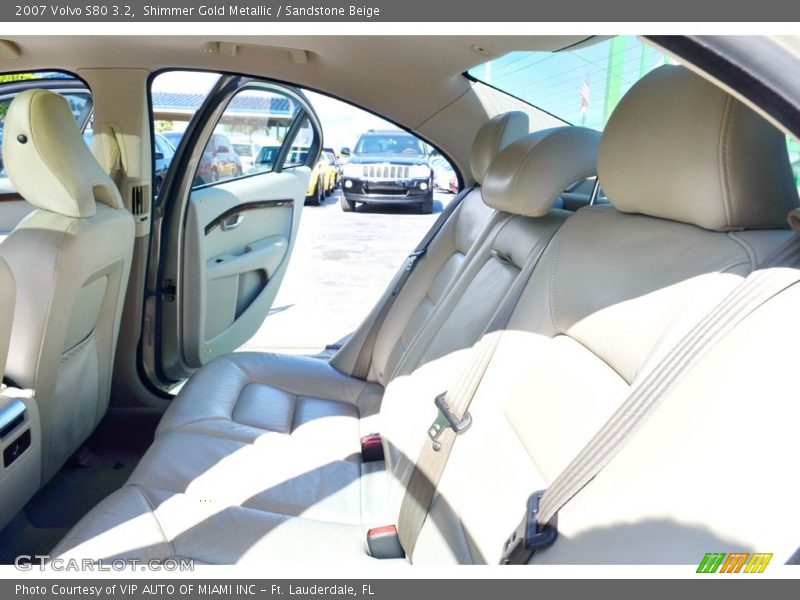 Shimmer Gold Metallic / Sandstone Beige 2007 Volvo S80 3.2