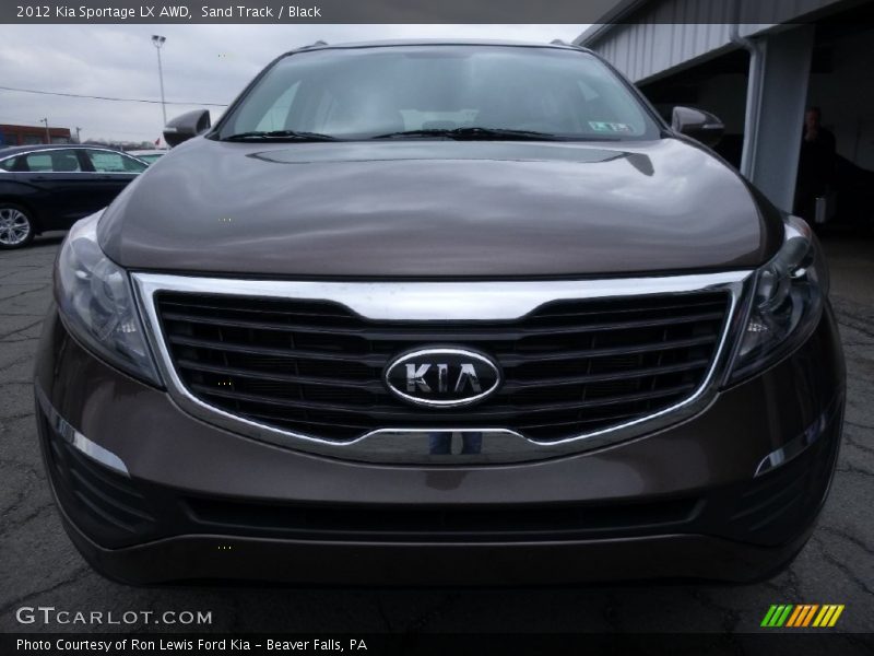 Sand Track / Black 2012 Kia Sportage LX AWD