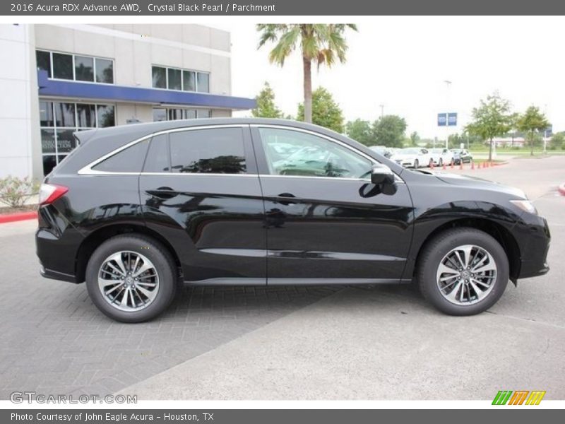 Crystal Black Pearl / Parchment 2016 Acura RDX Advance AWD