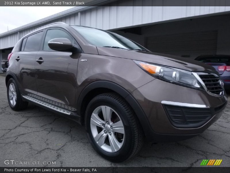 Sand Track / Black 2012 Kia Sportage LX AWD