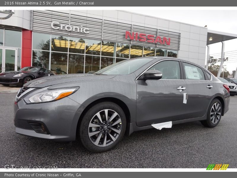 Gun Metallic / Charcoal 2016 Nissan Altima 2.5 SV