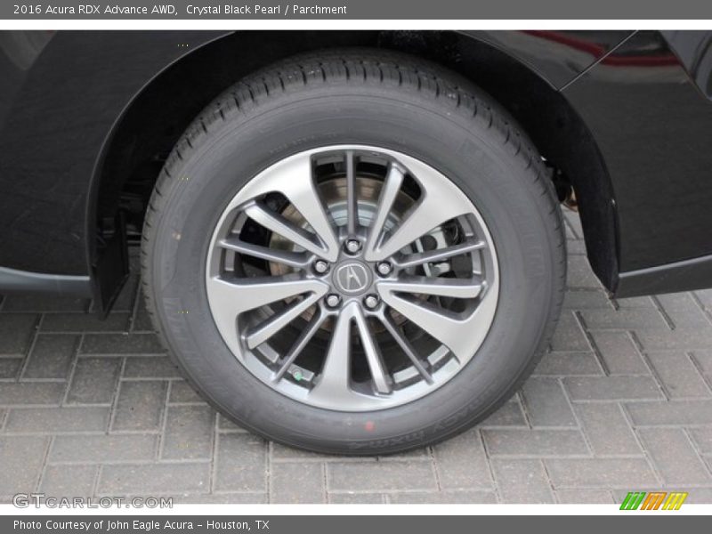 Crystal Black Pearl / Parchment 2016 Acura RDX Advance AWD