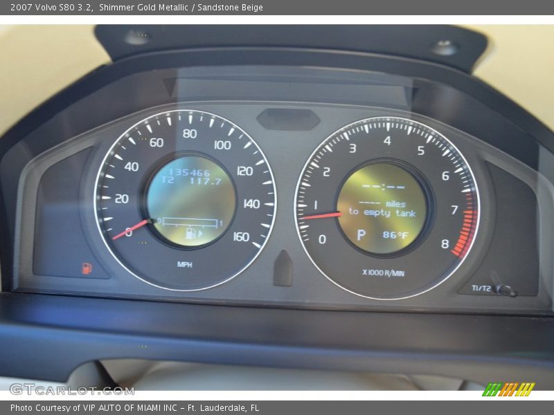  2007 S80 3.2 3.2 Gauges