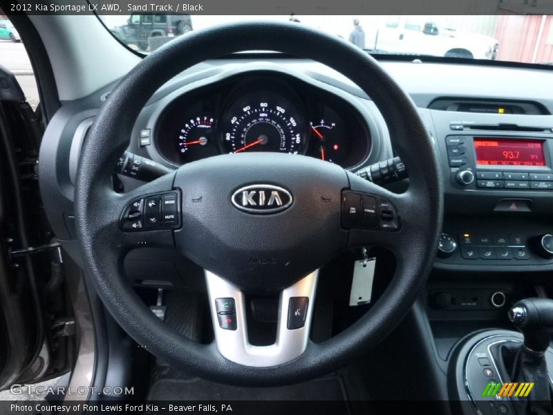 Sand Track / Black 2012 Kia Sportage LX AWD