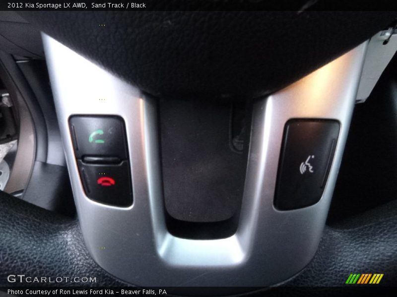 Sand Track / Black 2012 Kia Sportage LX AWD