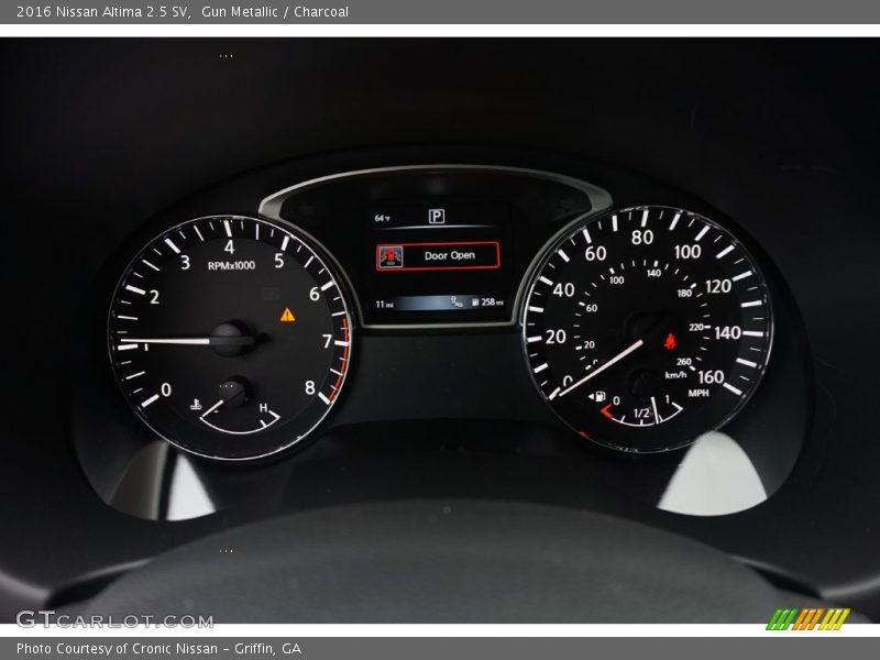Gun Metallic / Charcoal 2016 Nissan Altima 2.5 SV