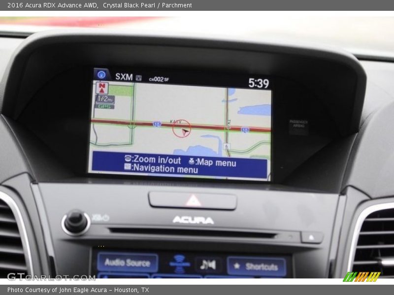 Crystal Black Pearl / Parchment 2016 Acura RDX Advance AWD