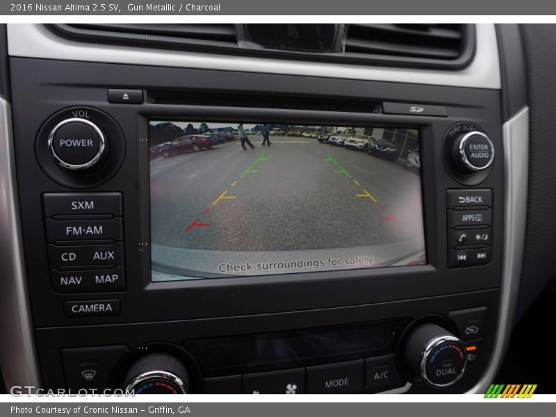 Gun Metallic / Charcoal 2016 Nissan Altima 2.5 SV