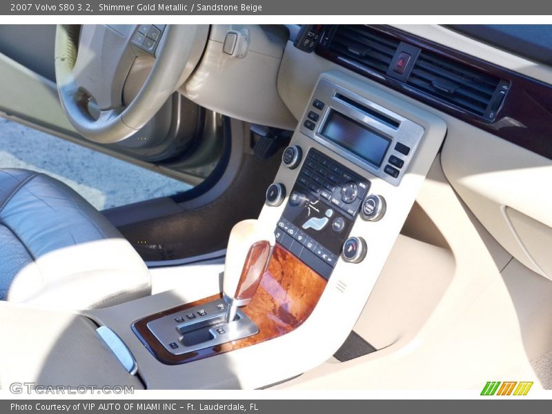 Shimmer Gold Metallic / Sandstone Beige 2007 Volvo S80 3.2