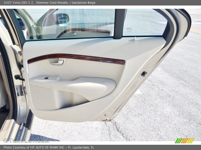 Shimmer Gold Metallic / Sandstone Beige 2007 Volvo S80 3.2