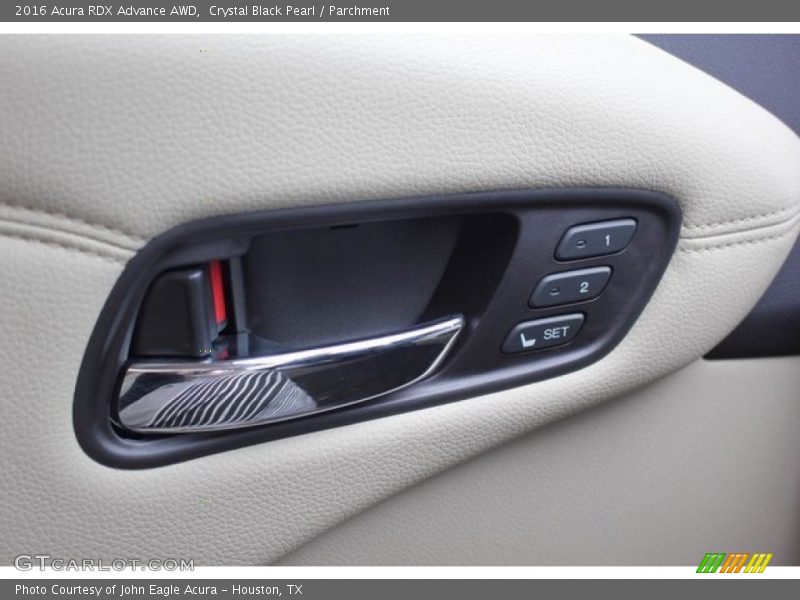 Crystal Black Pearl / Parchment 2016 Acura RDX Advance AWD
