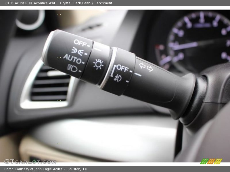 Crystal Black Pearl / Parchment 2016 Acura RDX Advance AWD
