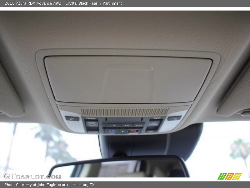 Crystal Black Pearl / Parchment 2016 Acura RDX Advance AWD
