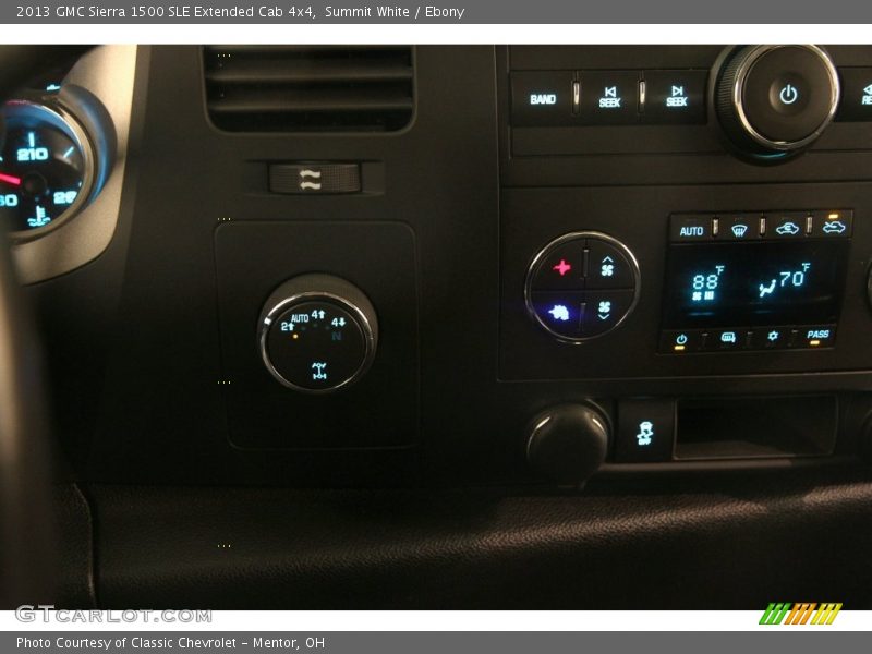 Summit White / Ebony 2013 GMC Sierra 1500 SLE Extended Cab 4x4