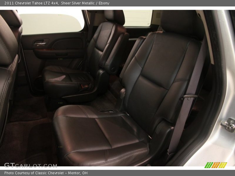 Sheer Silver Metallic / Ebony 2011 Chevrolet Tahoe LTZ 4x4